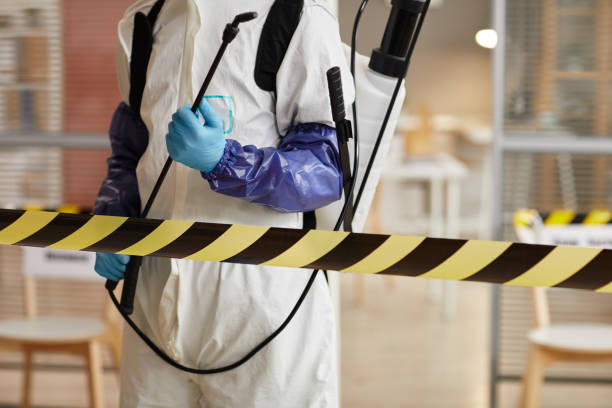 Professional Hoarding Cleanup technician working in Colgate, WI